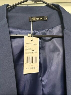 Womens Navy Blue Blazer